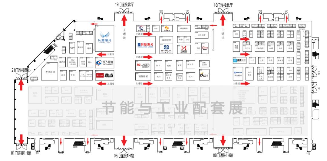 @所有观众：中国工博会机床展展位图首发！了解更多精彩活动请戳→插图6