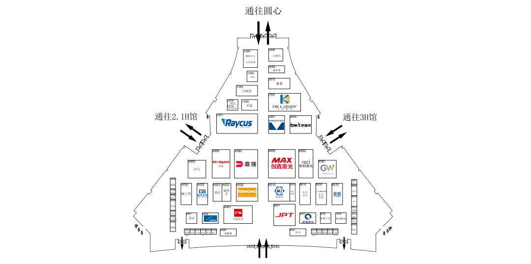 @所有观众：中国工博会机床展展位图首发！了解更多精彩活动请戳→插图5