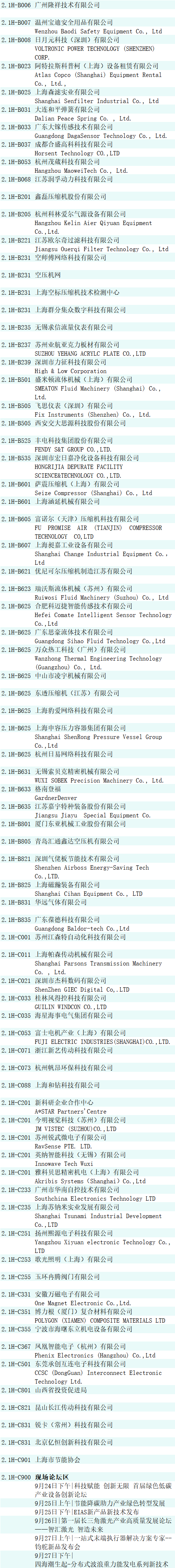 中国工博会节能与工业配套展 | 展商名录、现场论坛预告抢先看插图6